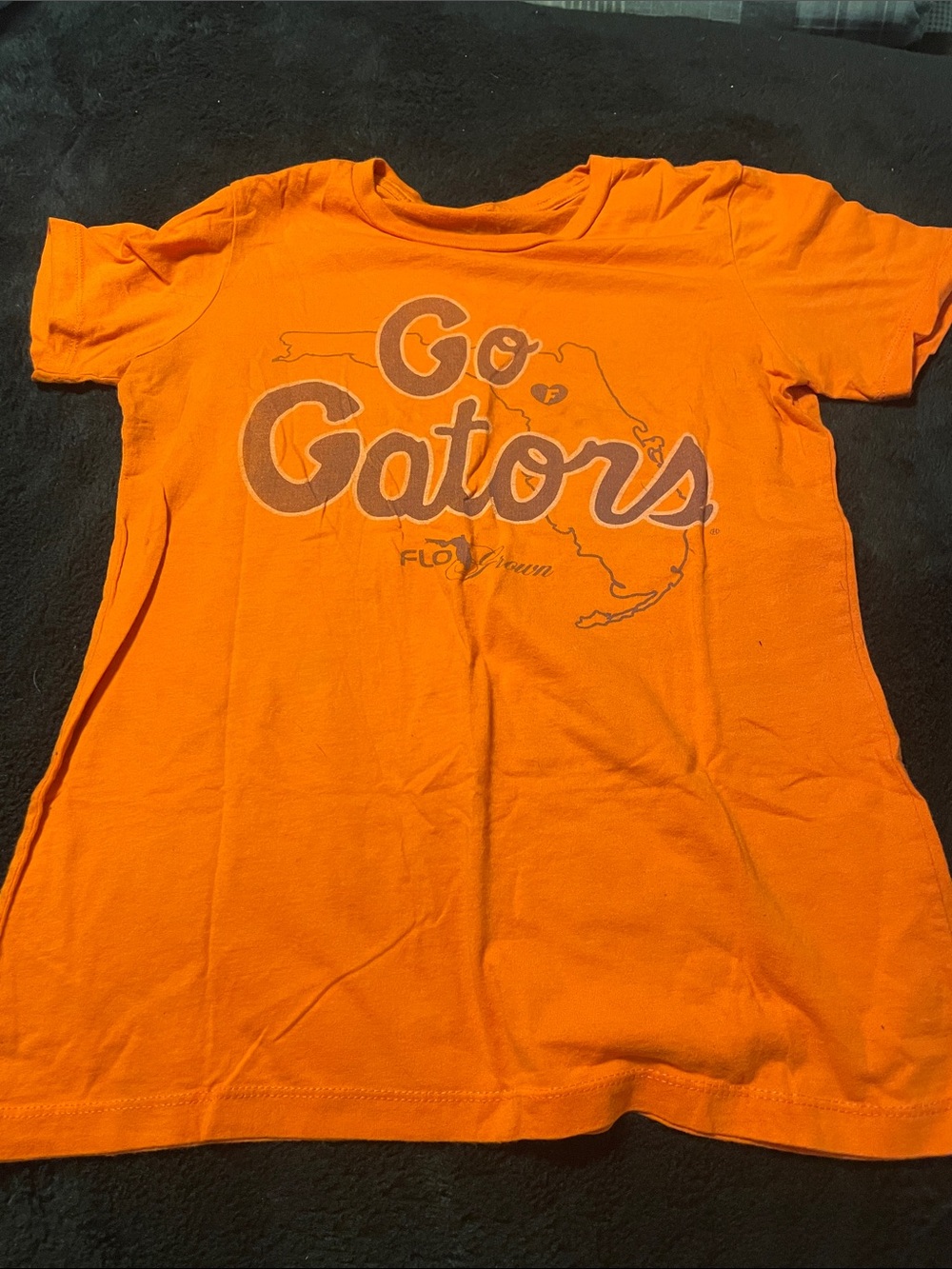 Go Gators Orange Kids T-Shirt